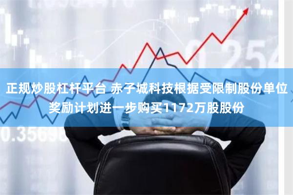 正规炒股杠杆平台 赤子城科技根据受限制股份单位奖励计划进一步购买1172万股股份